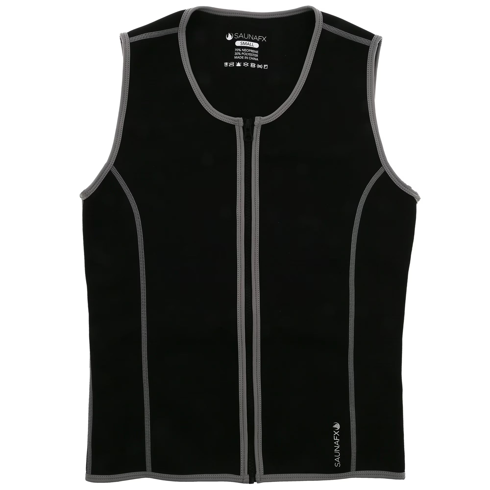 Men'S Slimming Neoprene Sauna Vest with Microban Antimicrobial Product Protection